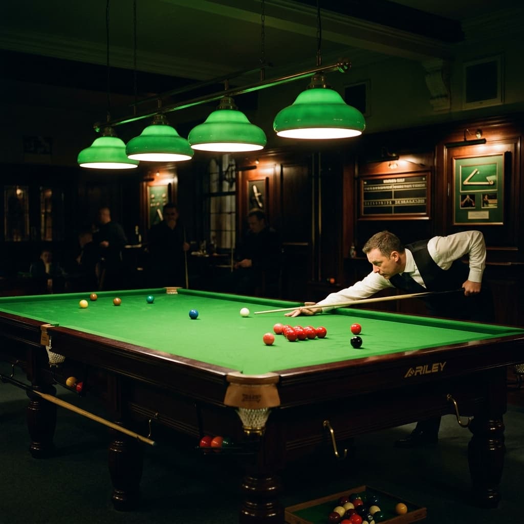Player at the table